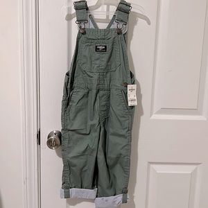 Boys Toddler 4t Oshkosh green jumper